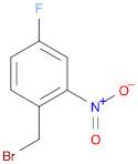 4-FLUORO-2-NITROBENZYL BROMIDE