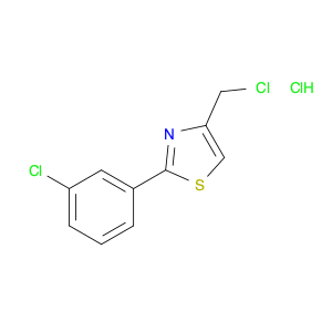 4-(CHLOROMETHYL)-2-(3-CHLOROPHENYL)-1,3-THIAZOLE HYDROCHLORIDE