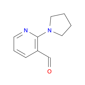 3-Pyridinecarboxaldehyde,2-(1-pyrrolidinyl)-