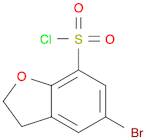 7-Benzofuransulfonylchloride, 5-bromo-2,3-dihydro-