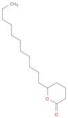 2H-Pyran-2-one,tetrahydro-6-undecyl-