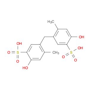 5,5'-Methylenebis(2-hydroxy-4-methylbenzenesulfonic acid)