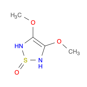 1,2,5-Thiadiazole, 3,4-dimethoxy-, 1-oxide