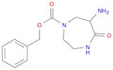 1H-1,4-Diazepine-1-carboxylicacid, 6-aminohexahydro-5-oxo-, phenylmethyl ester