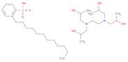 2-dodecylbenzenesulfonic acid- 1,1',1'',1'''-(ethane-1,2-diyldinitrilo)tetrapropan-2-ol(1:1)