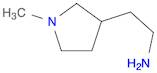 3-Pyrrolidineethanamine,1-methyl-(9CI)