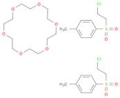 1-[(2-chloroethyl)sulfonyl]-4-methylbenzene- 1,4,7,10,13,16-hexaoxacyclooctadecane(2:1)