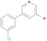 3-BROMO-5-(3-CHLOROPHENYL)-PYRIDINE