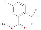 Benzoic acid, 5-fluoro-2-(trifluoromethyl)-, methyl ester