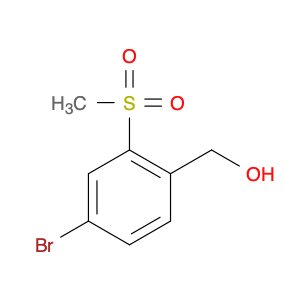 (4-Bromo-2-(methylsulfonyl)phenyl)methanol