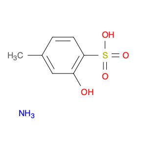 2-Hydroxy-4-methylbenzenesulphonic acid (ammonium)