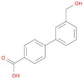 3'-(Hydroxymethyl)-[1,1'-biphenyl]-4-carboxylic acid