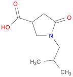 1-Isobutyl-5-oxopyrrolidine-3-carboxylic acid