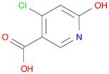 4-Chloro-6-hydroxynicotinic acid