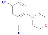 5-Amino-2-morpholinobenzonitrile