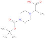 1-Piperazineaceticacid, 4-[(1,1-dimethylethoxy)carbonyl]-a-methyl-