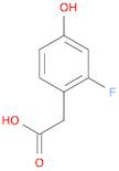 2-Fluoro-4-hydroxyphenylacetic acid