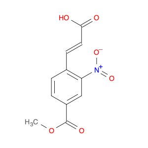 (2E)-3-[4-(methoxycarbonyl)-2-nitrophenyl]prop-2-enoic acid