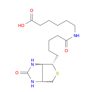 6-(5-((3aS,4S,6aR)-2-Oxohexahydro-1H-thieno[3,4-d]imidazol-4-yl)pentanamido)hexanoic acid