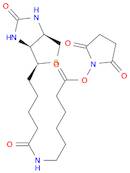 2,5-Dioxopyrrolidin-1-yl 6-(5-((3aS,4S,6aR)-2-oxohexahydro-1H-thieno[3,4-d]imidazol-4-yl)pentanami…