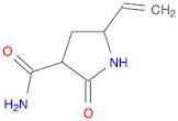 3-Pyrrolidinecarboxamide,5-ethenyl-2-oxo-