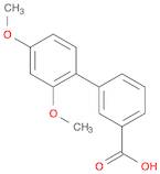 2',4'-Dimethoxy-[1,1'-biphenyl]-3-carboxylic acid