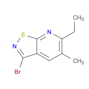 3-BROMO-6-ETHYL-5-METHYLISOTHIAZOLO[5,4-B]PYRIDINE