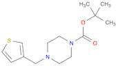 4-(3-Thienylmethyl)-1-piperazinecarboxylic acid 1,1-dimethylethyl ester