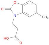 3-(5-METHYL-2-OXO-BENZO[D]OXAZOL-3-YL)-PROPANOIC ACID