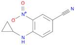 4-(Cyclopropylamino)-3-nitrobenzonitrile