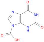 1,2,3,6-tetrahydro-2,6-dioxo-9H-purine-9-carboxylic acid