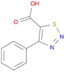 4-Phenyl-1,2,3-thiadiazole-5-carboxylic acid