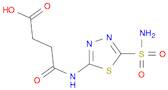 4-[[5-(AMINOSULFONYL)-1,3,4-THIADIAZOL-2-YL]AMINO]-4-OXO-BUTANOIC ACID