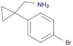 [1-(4-bromophenyl)cyclopropyl]methanamine