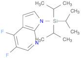 1H-Pyrrolo[2,3-b]pyridine, 4,5-difluoro-1-[tris(1-methylethyl)silyl]-