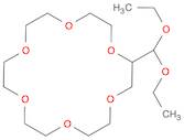 1,4,7,10,13,16-Hexaoxacyclooctadecane, 2-(diethoxymethyl)-