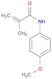 2-Propenamide, N-(4-methoxyphenyl)-2-methyl-