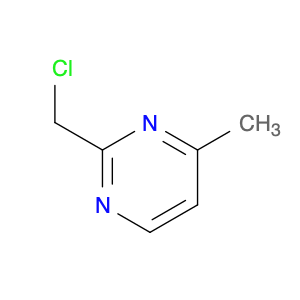 Pyrimidine, 2-(chloromethyl)-4-methyl- (9CI)