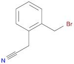 Benzeneacetonitrile, 2-(bromomethyl)-