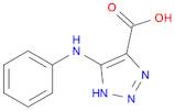 1H-1,2,3-Triazole-4-carboxylicacid, 5-(phenylamino)-