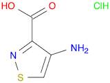 3-Isothiazolecarboxylicacid, 4-amino-, hydrochloride (1:1)