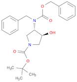 (3S,4S)-tert-Butyl 3-(benzyl((benzyloxy)carbonyl)amino)-4-hydroxypyrrolidine-1-carboxylate