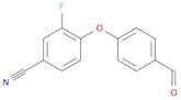 Benzonitrile,3-fluoro-4-(4-formylphenoxy)-