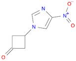 3-(4-Nitro-1H-imidazol-1-yl)cyclobutanone