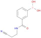 (3-((2-Cyanoethyl)carbamoyl)phenyl)boronic acid