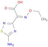 (Z)-2-(5-Amino-1,2,4-thiadiazol-3-yl)-2-(ethoxyimino)acetic acid