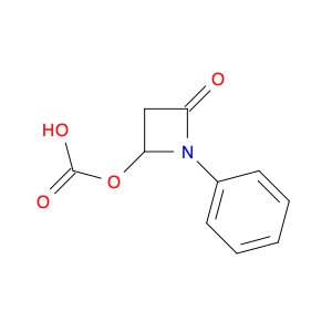 4-Oxo-1-phenylazetidin-2-yl hydrogen carbonate