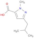 3-Isobutyl-1-methyl-1H-pyrazole-5-carboxylic acid