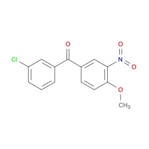 (3-Chlorophenyl)(4-methoxy-3-nitrophenyl)methanone
