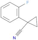 1-(2-Fluorophenyl)cyclopropanecarbonitrile